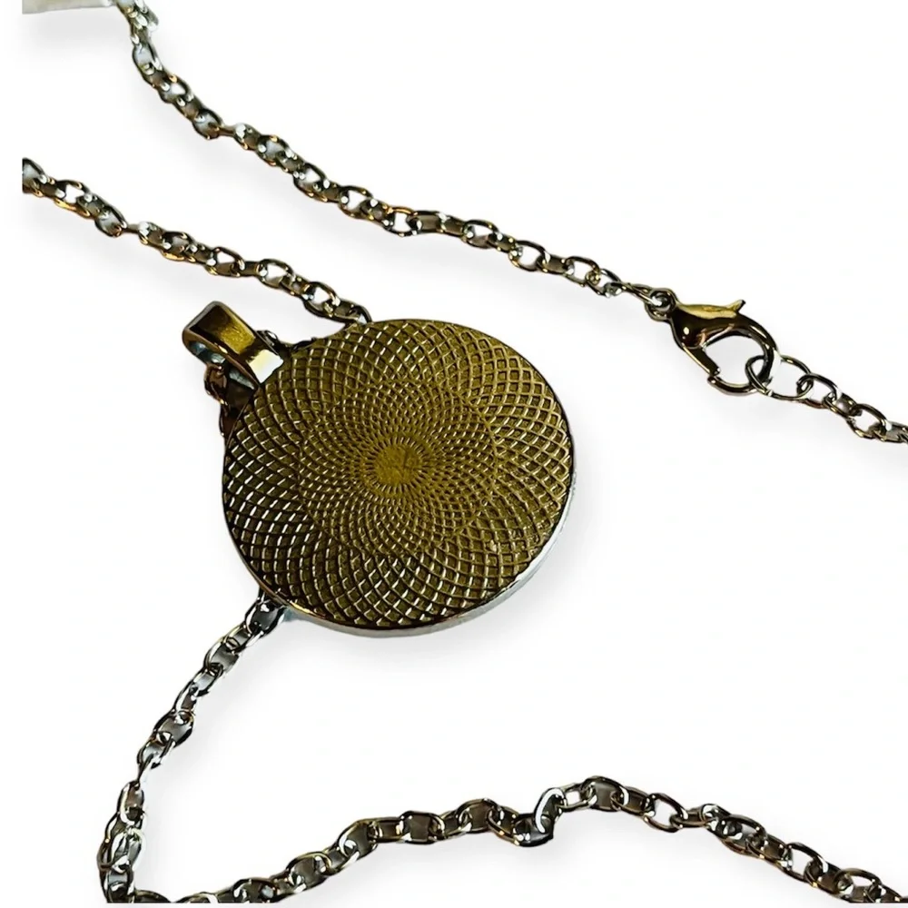 NEW Brazil Flag Silver Tone Charm Necklace Casual Fashion Jewelry Brasil Unisex